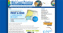 Desktop Screenshot of midcoastprinting.com